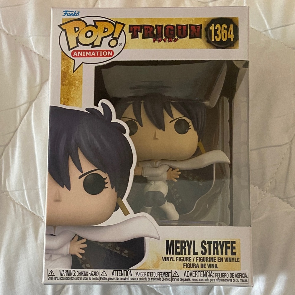 Funko Pop!‎ Trigun Meryl Stryfe Black and White Vinyl Figure